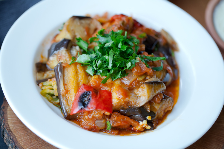ARLEQUIN | Classic cuisin with regional and local flavours  - Eggplant Musakaa